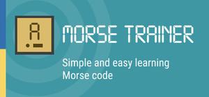 MOR...E TRAINER (learning Morse code) banner