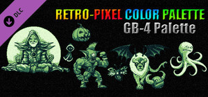 RETRO-PIXEL COLOR PALETTE - GB-4 Palette banner
