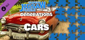Super Jigsaw Puzzle: Generations - Cars Puzzles banner