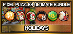 Pixel Puzzles Ultimate Jigsaw Bundle: Holiday banner