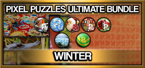 Pixel Puzzles Ultimate Jigsaw Bundle: Winter banner