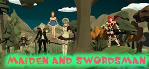 Maiden and Swordsman banner