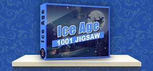 1001 Jigsaw. Ice Age banner