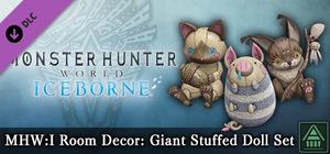 Monster Hunter World: Iceborne - MHW:I Room Decor: Giant Stuffed Doll Set banner