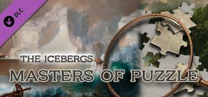 Masters of Puzzle - The Icebergs by F. E. Church banner