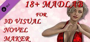 18+ Madlab for 3D Visual Novel Maker banner