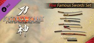 KATANA KAMI: A Way of the Samurai Story - Five Famous Swords Set banner