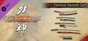 KATANA KAMI: A Way of the Samurai Story - Five Famous Swords Set banner