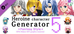 RPG Maker MV - Heroine Character Generator 5 banner