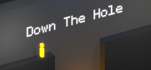 DOWN THE HOLE banner