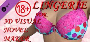 18+ Lingerie for 3D Visual Novel Maker banner