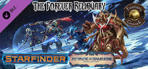 Fantasy Grounds - Starfinder RPG -Attack of the Swarm AP 4: The Forever Reliquary banner