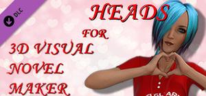 Heads for 3D Visual Novel Maker banner