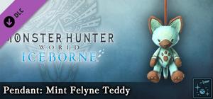 Monster Hunter World: Iceborne - Pendant: Mint Felyne Teddy banner