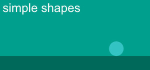 Simple Shapes banner