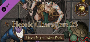 Fantasy Grounds - Devin Night TP129: Heroic Characters 25 banner