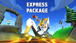 Totally Reliable Delivery Service Express Package banner