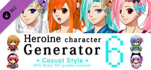 RPG Maker MV - Heroine Character Generator 6 banner