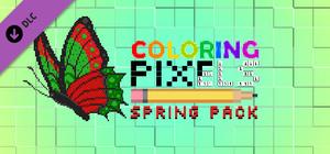 Coloring Pixels - Spring Pack banner