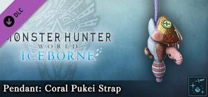 Monster Hunter World: Iceborne - Pendant: Coral Pukei Strap banner