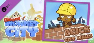 Bloons Monkey City - Brick City Walls banner