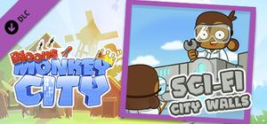 Bloons Monkey City - Sci-Fi City Walls banner