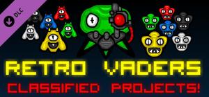 Retro Vaders: Reloaded "Classified Projects" banner