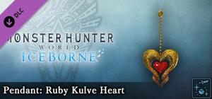 Monster Hunter World: Iceborne - Pendant: Ruby Kulve Heart banner