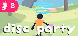 disc party banner