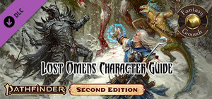 Fantasy Grounds - Pathfinder 2 RPG - Pathfinder Lost Omens Character Guide banner