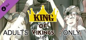 King of Vikings Adults Only 18+ Patch banner
