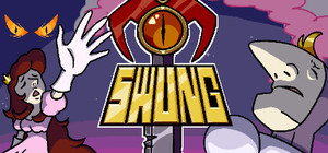 Swung banner