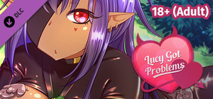 Lucy Got Problems - 18+ Adult Only Patch banner