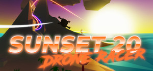 Sunset 20 Drone Racer banner