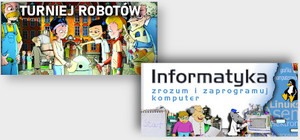 Informatyka + Turniej Robotów banner