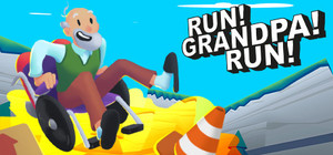 RUN! GRANDPA! RUN! banner
