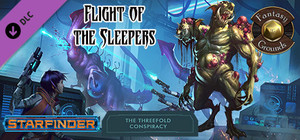Fantasy Grounds - Starfinder RPG - The Threefold Conspiracy AP 2: Flight of the Sleepers banner