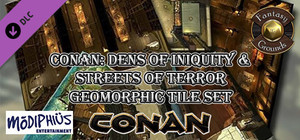 Fantasy Grounds - Conan: Dens of Iniquity & Streets of Terror Geomorphic Tile Set banner