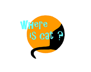 Where is cat? banner