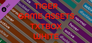 TIGER GAME ASSETS TXTBOX WHITE banner