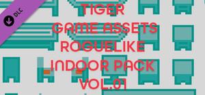 TIGER GAME ASSETS ROGUELIKE INDOOR PACK VOL.01 banner