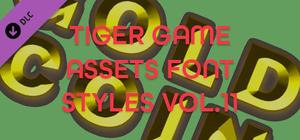 TIGER GAME ASSETS FONT STYLES VOL.11 banner