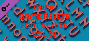 TIGER GAME ASSETS FONT STYLES VOL.02 banner