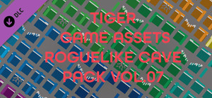 TIGER GAME ASSETS ROGUELIKE CAVE PACK VOL.07 banner