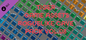 TIGER GAME ASSETS ROGUELIKE CAVE PACK VOL.08 banner