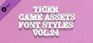 TIGER GAME ASSETS FONT STYLES VOL.24 banner