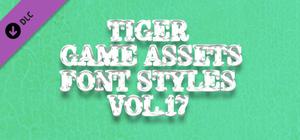 TIGER GAME ASSETS FONT STYLES VOL.17 banner