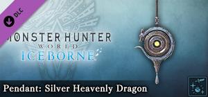 Monster Hunter World: Iceborne - Pendant: Silver Heavenly Dragon banner