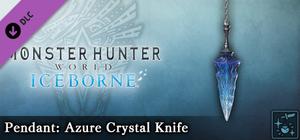 Monster Hunter World: Iceborne - Pendant: Azure Crystal Knife banner