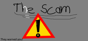 The Scam banner